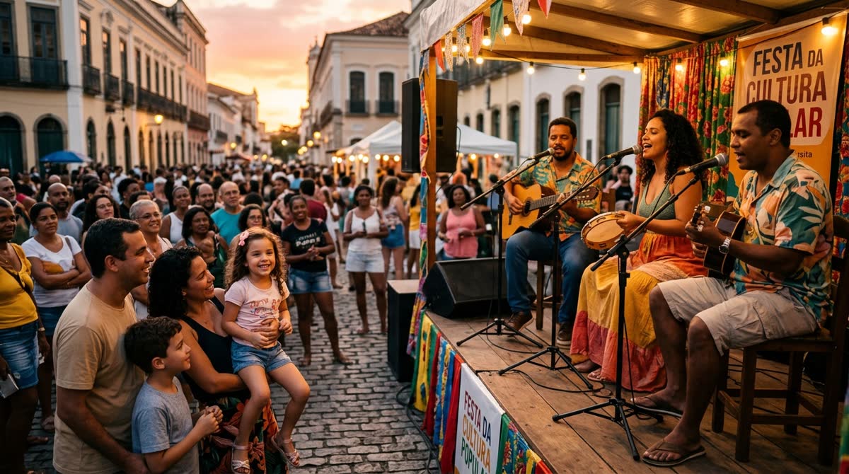 Apresentação Cultural e Show de Música Popular Brasileira